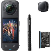 Insta360 Action Cameras Insta360 X5 Waterproof 8K 360 Action Camera (Starter Bundle)