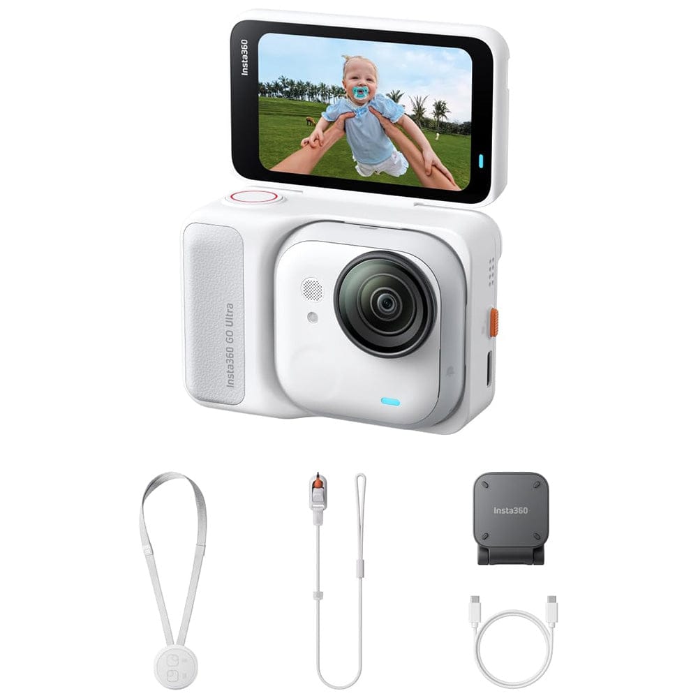 Insta360 Action Cameras Arctic White Insta360 GO Ultra Action Camera (Standard Bundle)