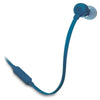 JBL Headphones Blue JBL Tune 110 In-Ear Headphones With 3.5mm Jack