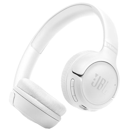 JBL Tune 530BT Wireless On-Ear Headphones White Front