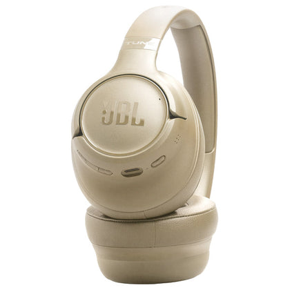 JBL Tune 730BT Wireless Over-Ear Headphones Beige Side