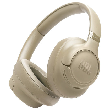 JBL Tune 730BT Wireless Over-Ear Headphones Beige Front