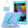 Kids-Heavy-Duty-Shockproof-Cover-For-iPad-Purple-Mint-Green