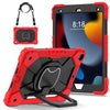 Kids-Heavy-Duty-Shockproof-Cover-For-iPad-Red-Black