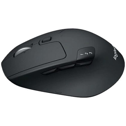 Logitech Gadgets Black Logitech M720 Triathlon Multi-Device Wireless Mouse with Hyper-Fast Scrolling