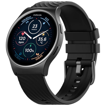 Motorola Smart Watch Black Motorola Moto Watch 120 (Bluetooth Smartwatch)