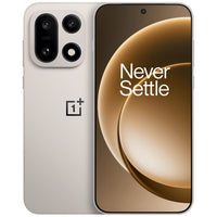 OnePlus 15 (PLK110 China Specs Dual SIM 12GB RAM 256GB 5G) Marble Sand Front Back