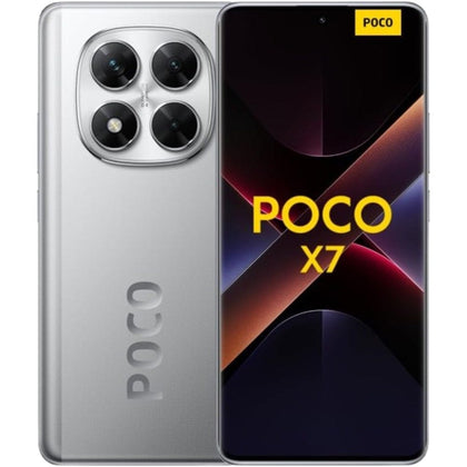 Xiaomi Mobile Silver Xiaomi Poco X7 (Dual SIM 8GB RAM 256GB 5G)