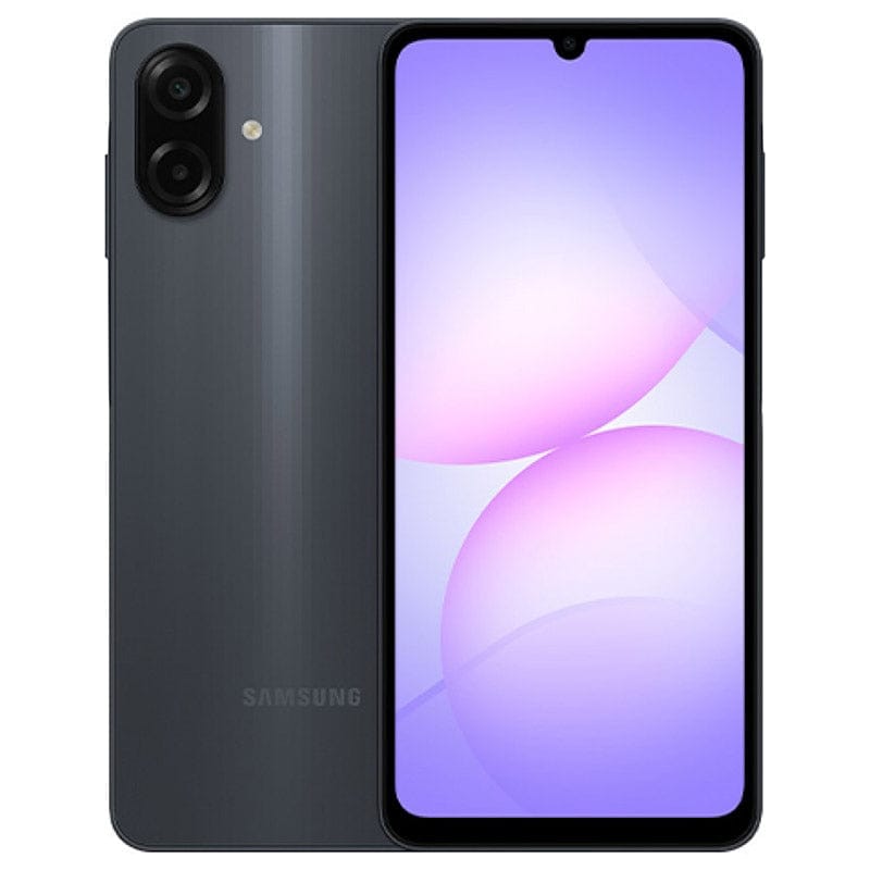 Samsung Mobile Black Samsung Galaxy A07 (A075F/DS Dual SIM 4GB RAM 64GB 4G)
