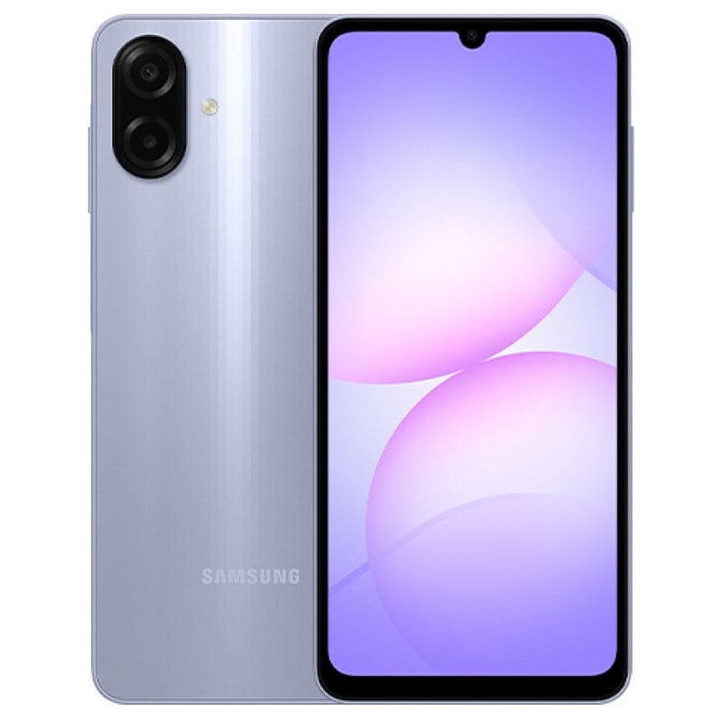 Samsung Mobile Light Violet Samsung Galaxy A07 (A075F/DS Dual SIM 4GB RAM 128GB 4G)