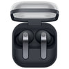 Samsung Galaxy Buds4 Pro (R640) true wireless earbuds featuring a premium ergonomic design, active noise cancellation (ANC), high-fidelity audio, intelligent AI-powered sound optimization, crystal-clear call quality, Bluetooth connectivity, long battery life, and a compact wireless charging case.
