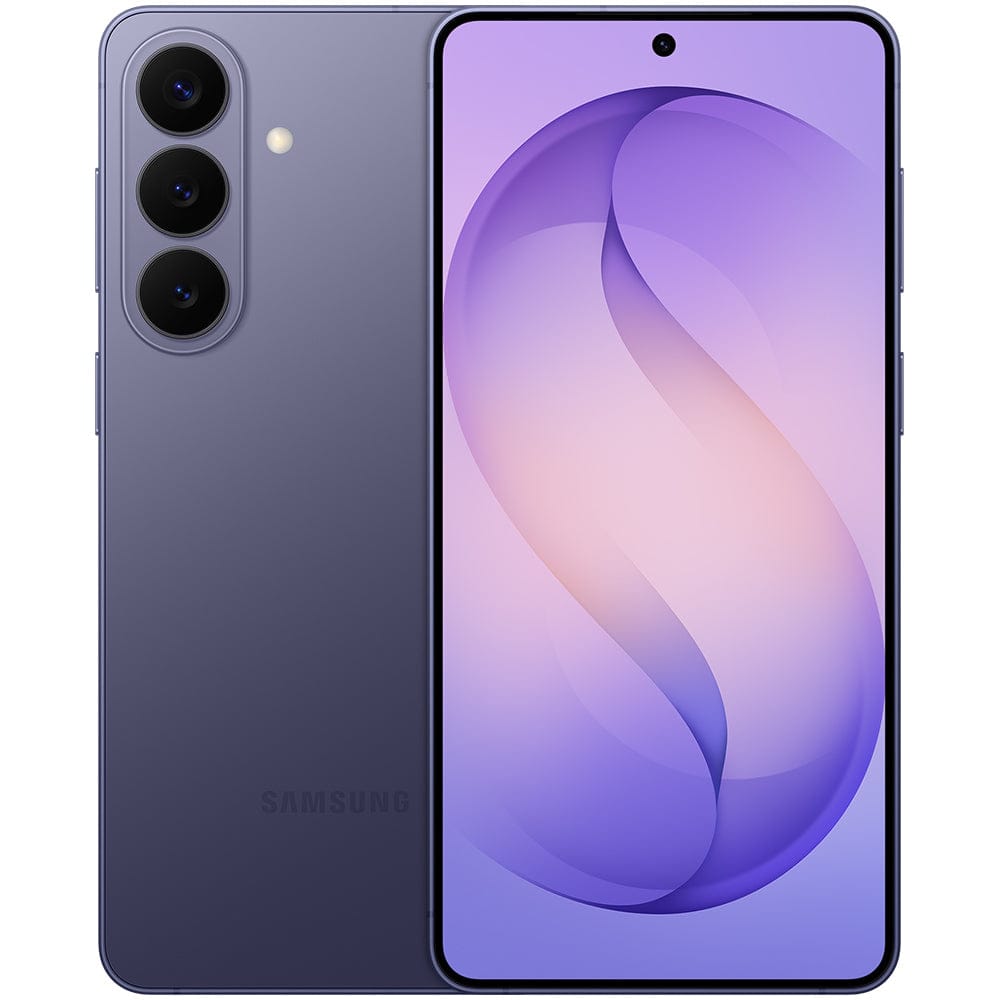 Samsung Galaxy S26+ (S9470 Dual SIM 12GB RAM 512GB 5G) smartphone featuring a premium slim design, large edge-to-edge AMOLED display, advanced multi-camera system, powerful performance, and 5G connectivity in a sleek flagship build.
