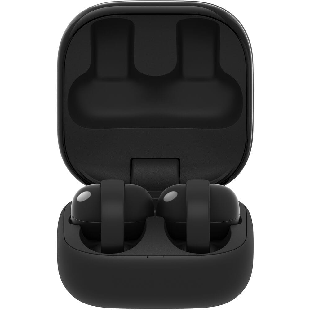 Sony LinkBuds WF-LC900 Clip Open-Ear Wireless Earbuds featuring an innovative open-ring design, lightweight ergonomic fit, crystal-clear audio, Bluetooth connectivity, hands-free calling, long battery life, and a compact charging case for comfortable all-day listening and environmental awareness.