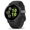 Garmin Smart Watch Slate Aluminum Bezel with Black Case and Silicone Band Garmin Vivoactive 5 GPS Smartwatch