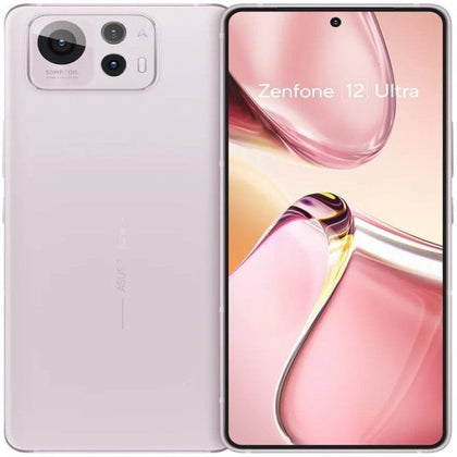 ASUS Mobile Sakura White ASUS ZenFone 12 Ultra (AI2501H Dual SIM 12GB RAM 256GB 5G)