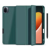 Shockproof Smart TPU Case iPad Pen Slot Dark Green