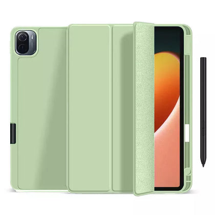 Shockproof Smart TPU Case iPad Pen Slot Matcha Green