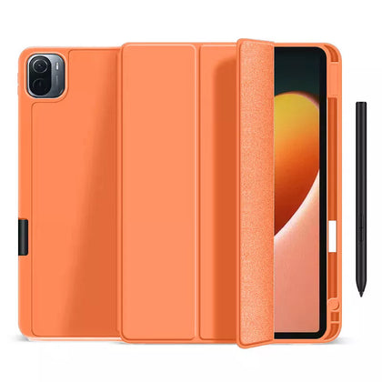 Shockproof Smart TPU Case iPad Pen Slot Orange