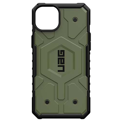 UAG Original Accessories Olive UAG Pathfinder MagSafe Series Case for iPhone 14 Plus