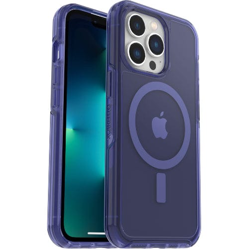 OtterBox Original Accessories Feelin Blue OtterBox Symmetry Series+ Clear Antimicrobial Case for iPhone 13 Pro with MagSafe