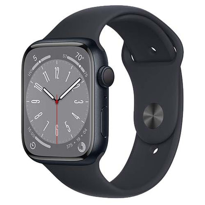 Apple Smart Watch Midnight Apple Watch Series 8, GPS 41mm Midnight Aluminium Case with S/M Sport Band