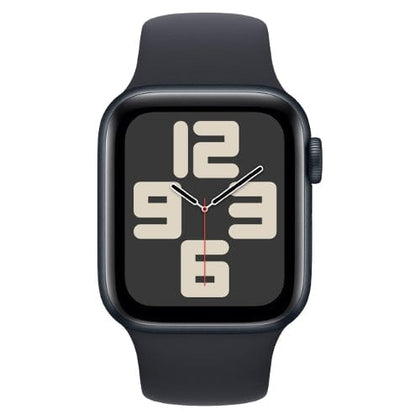 Apple Smart Watch Midnight Apple Watch SE 2023, MR9Y3 GPS 40mm Midnight Aluminium Case with M/L Sport Band