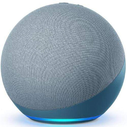 Amazon Compact Speaker Blue Amazon Echo Dot Smart Speaker with Alexa (4th Generation)