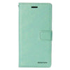 Blue Moon Generic Accessories Mint Blue Moon TPU Book Case for iPhone 14 Pro Max