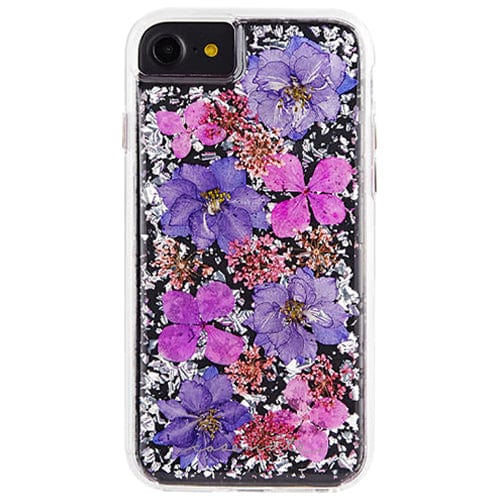 Case-Mate Original Accessories Purple Case-Mate Karat Petals with Real Flowers Case for iPhone 6/7/8