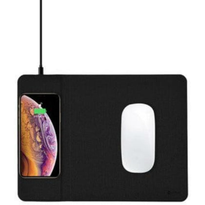 COTEetCI Original Accessories Black COTEetCI Wireless Charger with Mouse Pad