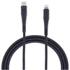 Momax Original Accessories Black Momax Tough Link USB-C to Lightning Military Grade Durable Fast Charging Cable (1.2M)