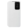 Samsung Original Accessories White Samsung Smart Clear View Cover for Galaxy S22