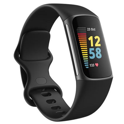 Fitbit Gadgets Black Fitbit Charge 5 Advanced Fitness and Health Tracker