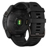 Garmin Smart Watch Garmin Fenix 7X Sapphire Solar Edition 51mm Carbon Grey DLC Titanium with Black Band