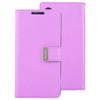 Goospery Generic Accessories Purple Goospery Rich Diary Book Case for iPhone 14 Pro Max
