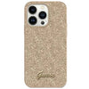 Guess Original Accessories Gold Guess Glitter Flakes Case for iPhone 14 Pro Max