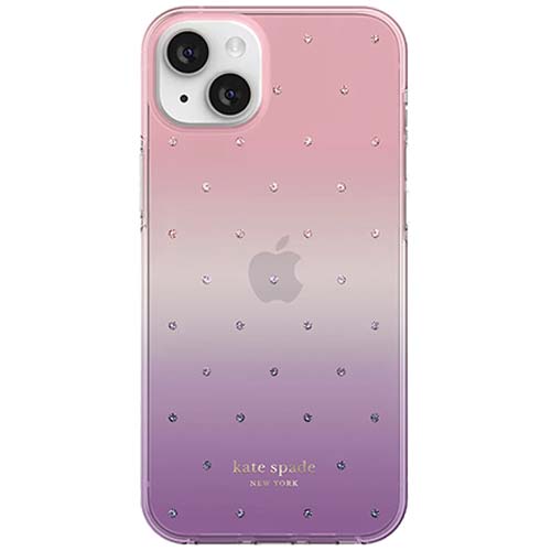 Kate Spade Original Accessories Ombre Pin Dot Kate Spade New York Protective Hardshell Case for iPhone 14 Plus