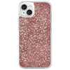 Kate Spade Original Accessories Rose Gold Kate Spade New York Chunky Glitter Protective Case for iPhone 14 Plus