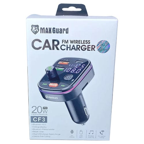 Maxguard Original Accessories Maxguard Bluetooth FM Wireless Car Charger 20W