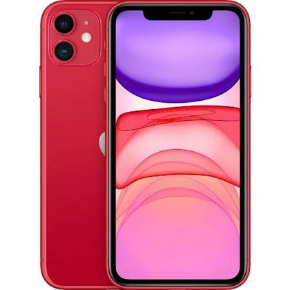 Apple Mobile Product Red Refurbished Apple iPhone 11 64GB 4G LTE (6 Months Limited Seller Warranty)