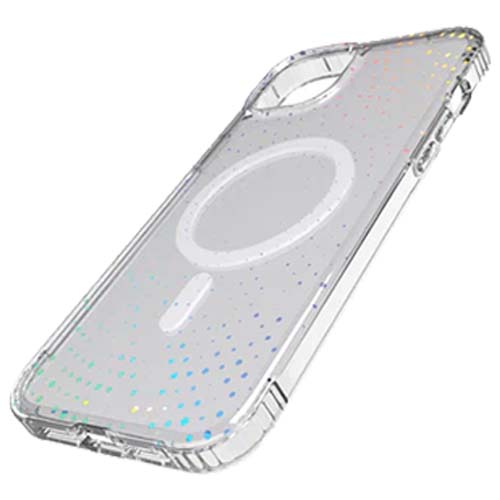 Tech21 Original Accessories Radiant Tech21 Evo Sparkle with MagSafe Case for iPhone 14 Plus