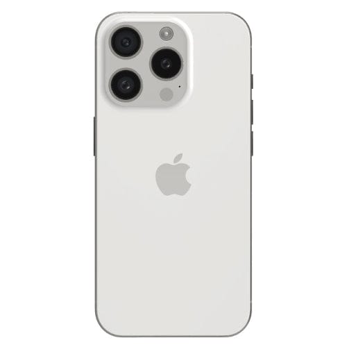 Apple Mobile White Titanium Apple iPhone 15 Pro (128GB 5G)
